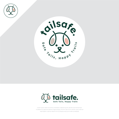 Logo Design Brief: Modern, Light and Functional Boutique Dog Harness Brand - Tail Safe UPDATED WITH REFERENCES Design by fahmicity