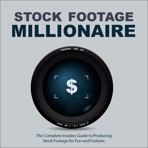 Eye-Popping Book Cover for "Stock Footage Millionaire" Design por vlados