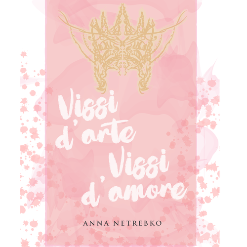 Illustrate a key visual to promote Anna Netrebko’s new album Réalisé par JayPax