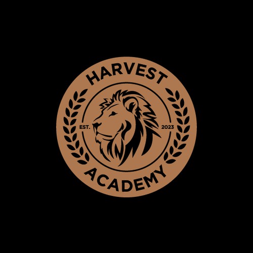 Harvest Academy Lions Mascot Design by |Alex|