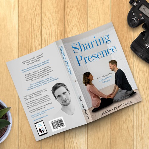 Mindfulness Book Cover on Sharing Presence Design by nOahKEaton