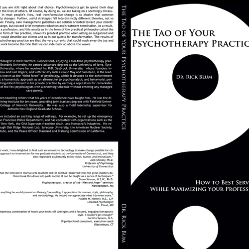 Book Cover Design, Psychotherapy Diseño de theaeffect