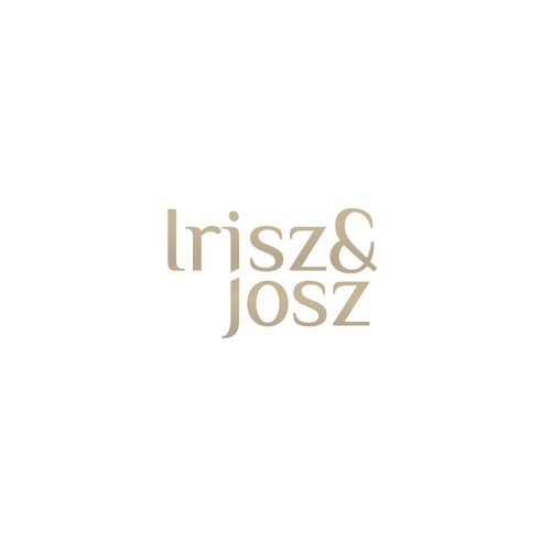 Create the next logo for Irisz & Josz Réalisé par plusfour