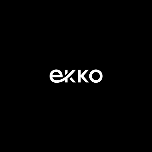 SIMPLE LOGO - ekko Letters then dm after Design by flatof12