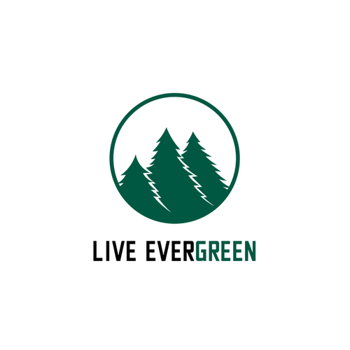 Design Evergreen Logo Request di Free.Man