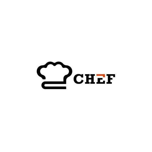 "CHEF": Food & Cooking Social Media Logo Design by Parbati