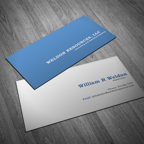 Create the next business card for WELDON  RESOURCES, LLC Diseño de Roberth C.