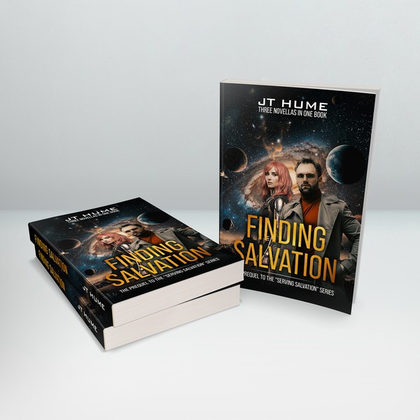'Finding Salvation' Book Cover Design