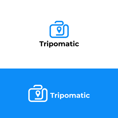 New logo for rebranding a trip planning app Design by #RDWN