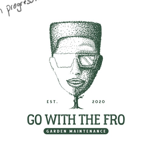 Go with the FRO with a vintage look. Design by A | 3