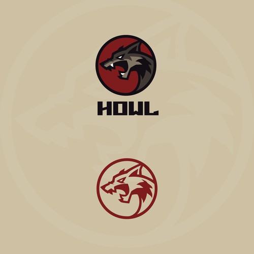 Design di howl ESports Gamer Logo di Voinch Visuals