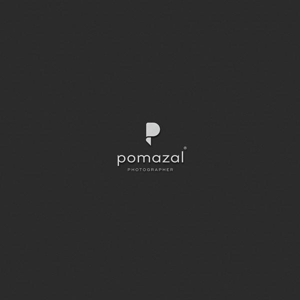 Design by creativity studio™ titled "Pomazal Photographer"