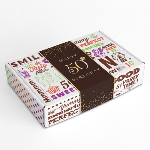 Design An Interesting Retail Vintage Candy Box / Subscription Candy Box!  (non gender or age specific, see details) Design by HollyMcA