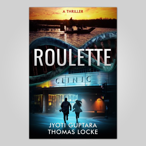 Thriller book cover (action / adventure / mystery) Design by nOahKEaton