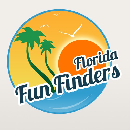 logo for Florida Fun Finders Design by El Mariachi