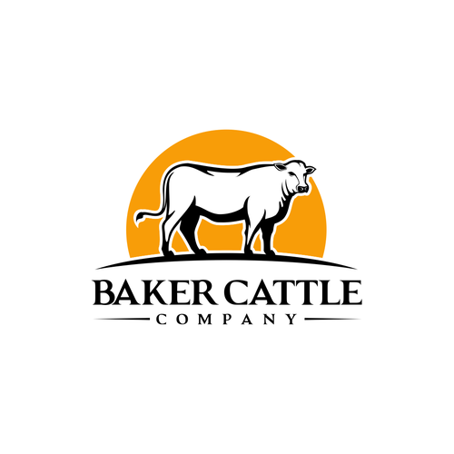 Create a new business logo for Baker Cattle Company | Logo design contest