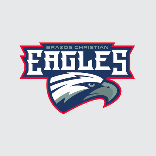 Design an orignal EAGLE mascot for Brazos Christian School Design by jenhar