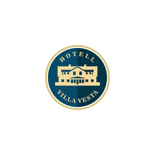 Hotell Logo in Classic Style, for a Small Hotell in a Small Town. (See references) Design by irva y