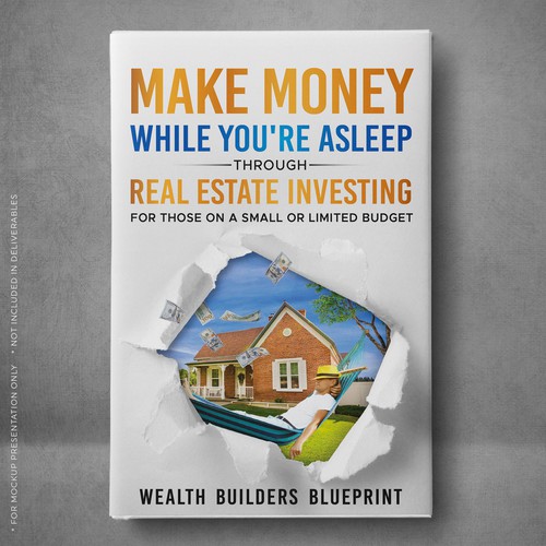 Visually creative book cover that will stand out from the rest. Design by Klassic Designs