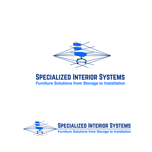 We need a powerful yet elegant and simple logo for our business interior solutions company. Design by lanmorys