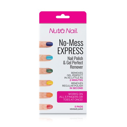 Nutra Nail Gel Remover Design by Loribal