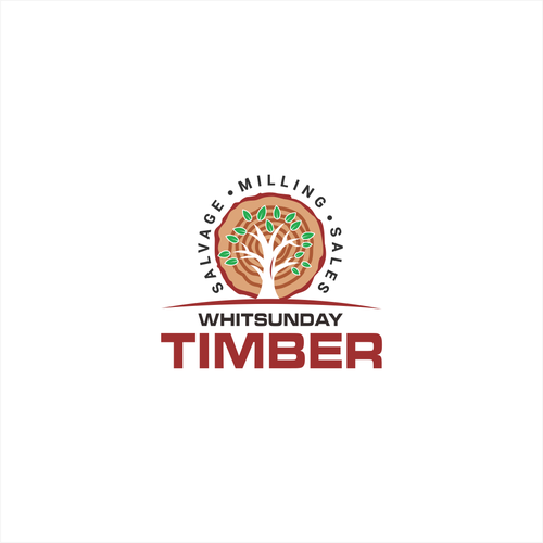 Captivating logo for environmentally friendly timber mill and timber sales Design by R i z k y  Jaya❤