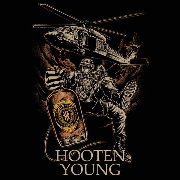 Nine Line Apparel - Solider Whiskey Design