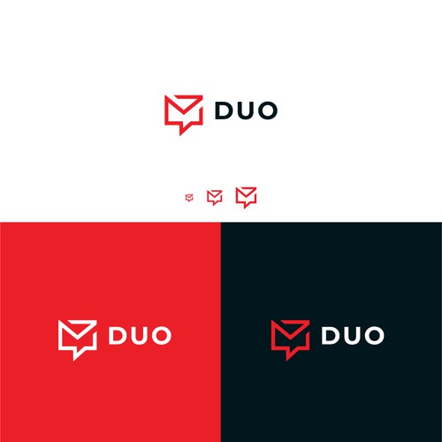 Duo | New Email+SMS service provider Design by Zoxy_bg