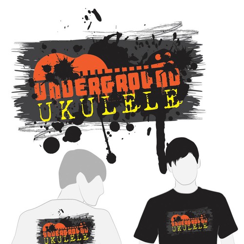 T-Shirt Design for the New Generation of Ukulele Players Design von Muhaz