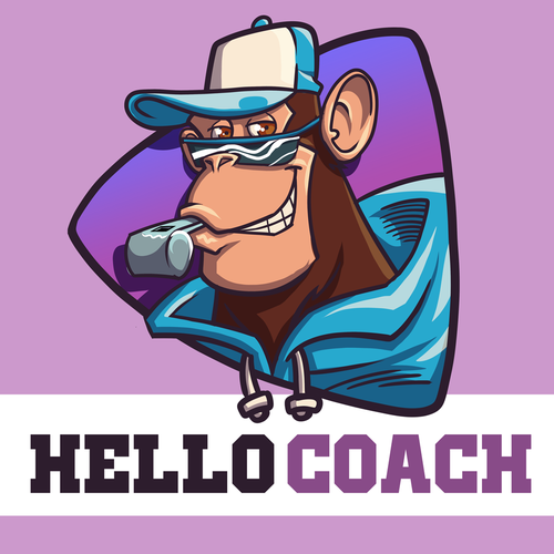 We need a cool, sophisticated ape/monkey - health logo for the future best Coaches (Sport) platform. Design by Dukecartoons