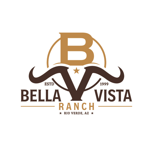 Western Logo design for Horse Ranch. Will be printed on hats shirts and used as a sponsor events Design by htdocs ˢᵗᵘᵈⁱᵒ