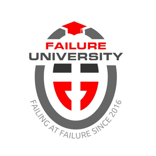 Edgy awesome logo for "Failure University" Réalisé par Craft4Web