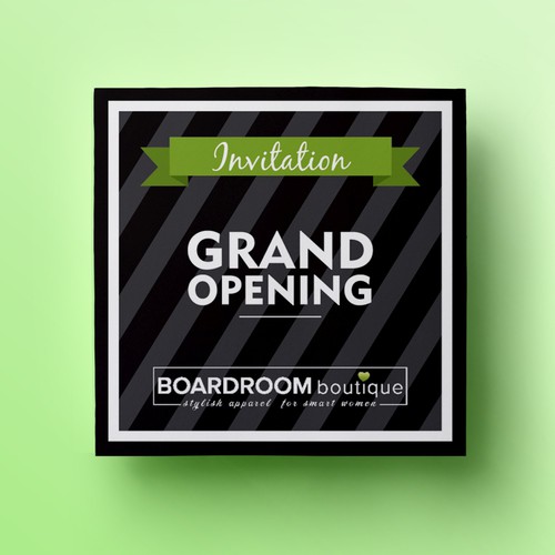 Boutique Grand Opening Invitation Card Or Invitation Contest