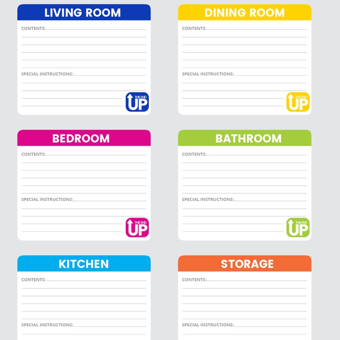 create printable moving box labels for uncle bobs postcard flyer