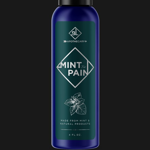 Pain Spray Label Design by Rifat_Jishan