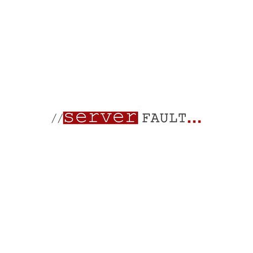 logo for serverfault.com Design por gibbs310
