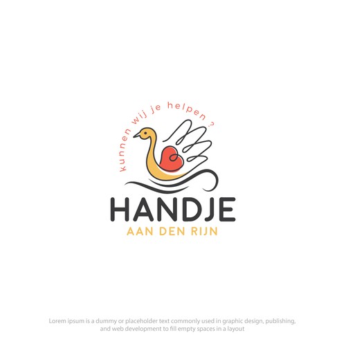 "vrijwillig mensen helpen" ganador Logotipos