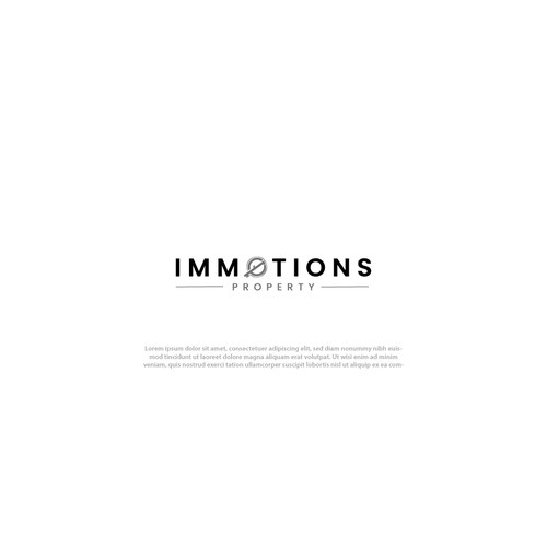 Logo IMMOTIONS PROPERTY Design by fatema mitu62