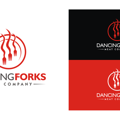 Design di New logo wanted for Dancing Forks Meat Company di bintang boeana