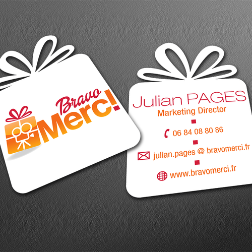 Business card contest entry by George Trinc