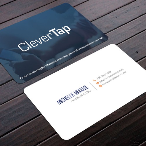 Fresh new business cards for software company | Business ...