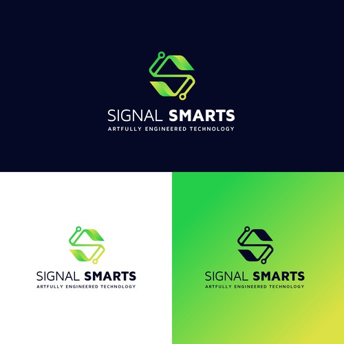 Design a Modern, Geometric Logo for Signal Smarts: We are Network and Wireless Technology Artists!! Design réalisé par cs_branding