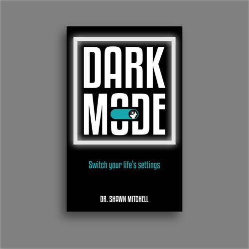Dark Mode Book Cover Design by IdeAde