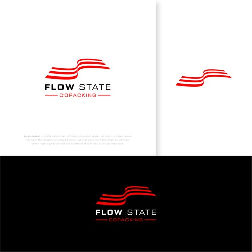 Flow State logo Design by CreativeJAC