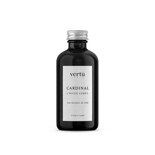 Vertu cosmetic brand need his new label , simple and chic Design by MMX