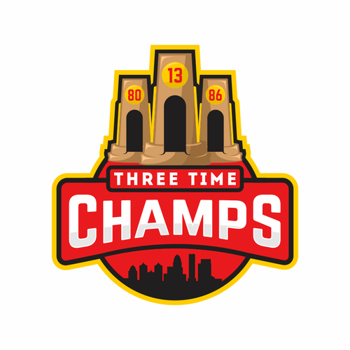 Basketball Logo for Team 'Three-Time Champs' - Your Winning Logo Featured on Major Sports Network Design by nuname