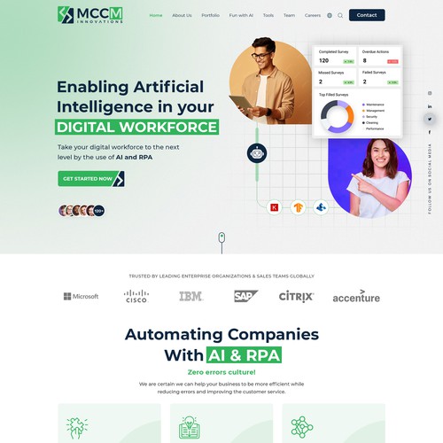 Web page design contest entry by AMPLE (Jasmin_A)