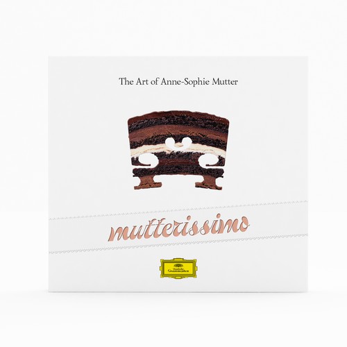 Illustrate the cover for Anne Sophie Mutter’s new album Réalisé par bolts
