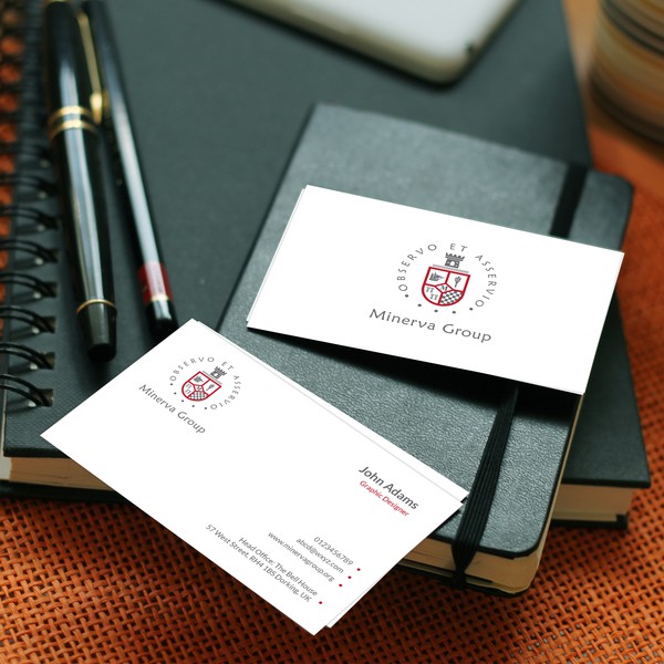 Minerva Group Business Card