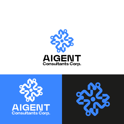 AI Agent Company: Appealing to small to medium sized businesses. Design by STGMT